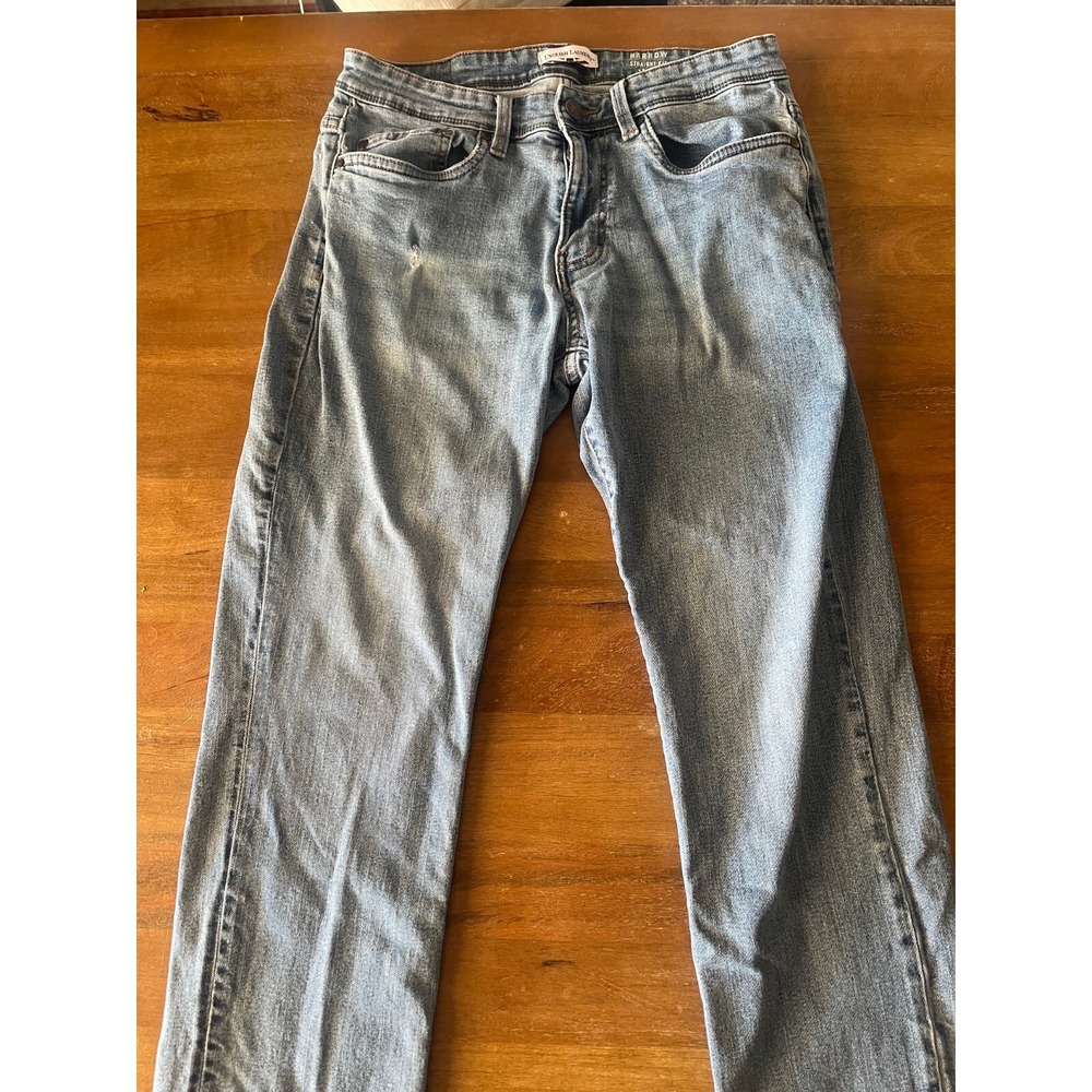 English Laundry Harrow‎ Straight Fit Denim Jeans - Mens Size 32 X 30 Light Wash